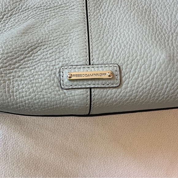 Rebecca Minkoff Panama Leather Tote Light Blue - Picture 4 of 15